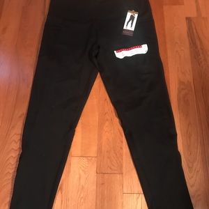 Black leggings wide band